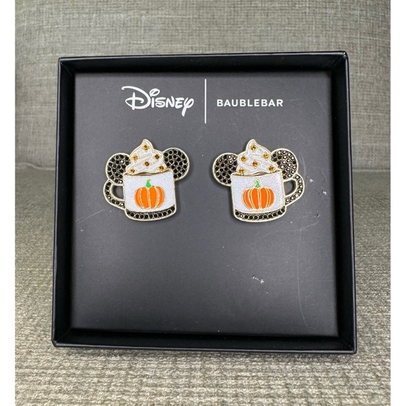 BaubleBar Jewelry - Disney X BaubleBar Mickey Pumpkin Spice Latte Earrings